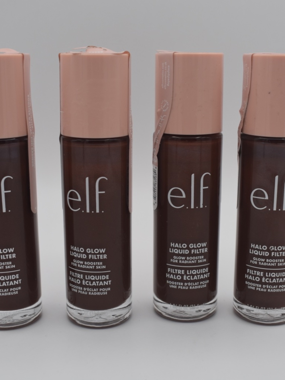 NIP e.l.f Halo Glow Filter 83568 8.5 Rich Neutral Warm - Set of 4